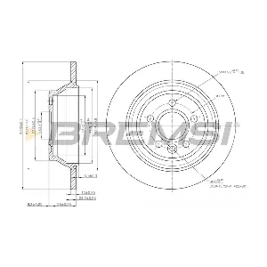 BREMSI CD7719S
