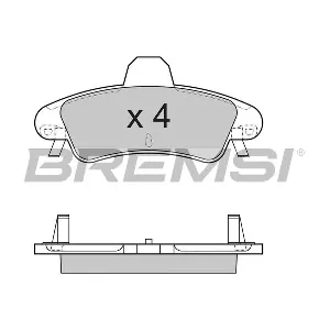 BREMSI BP3188