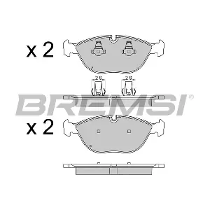 BREMSI BP3571