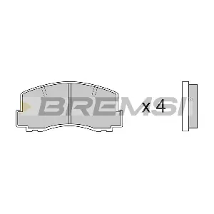 BREMSI BP2256