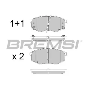 BREMSI BP3547