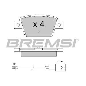BREMSI BP3511