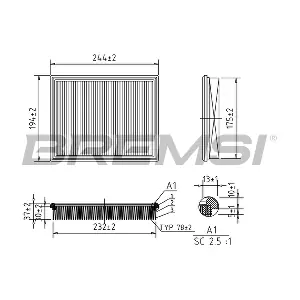 FA1060 BREMSI