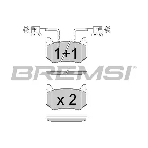 BP3816 BREMSI