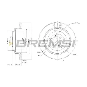 CD6680V BREMSI