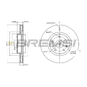 CD7347V BREMSI