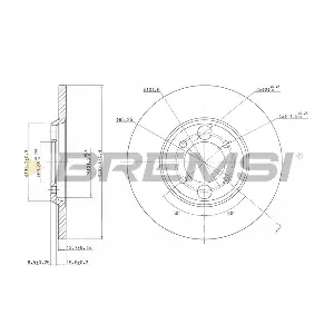 BREMSI CD6034S
