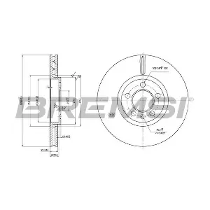 BREMSI CD7221V