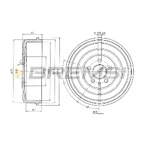 BREMSI CR5262