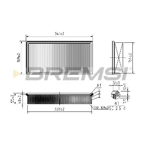 BREMSI FA1671
