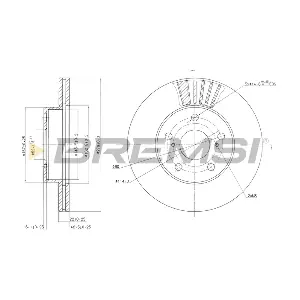 CD6777V BREMSI