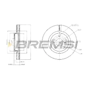 BREMSI CD7646V