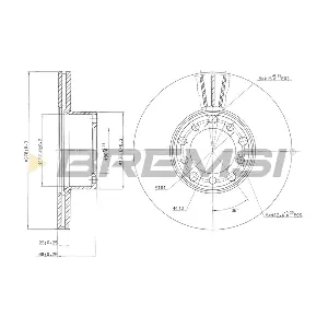 CD6143V BREMSI