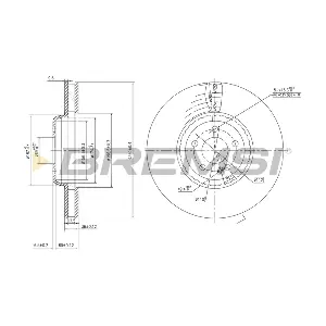 CD7329V BREMSI