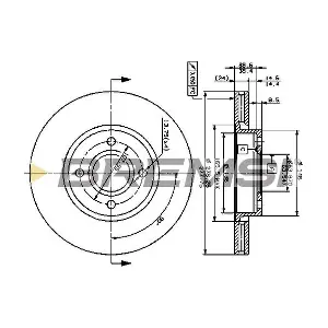 CD6801V BREMSI