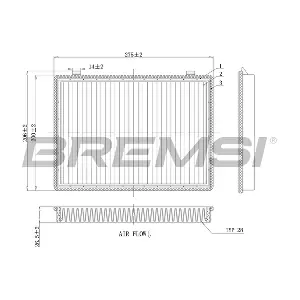 BREMSI FC0466