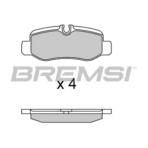 BREMSI BP3734