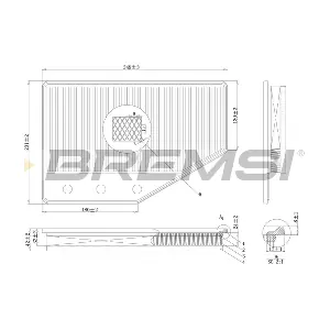 FA1085 BREMSI