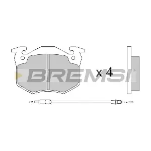 BREMSI BP2230
