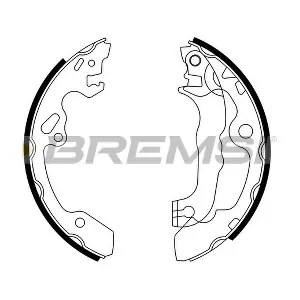 BREMSI GF0238