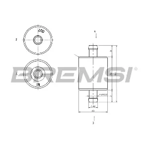BREMSI FE0148