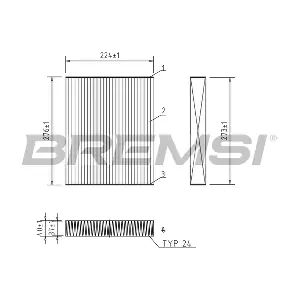 FC0422C BREMSI