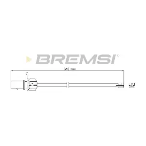 BREMSI WI0966