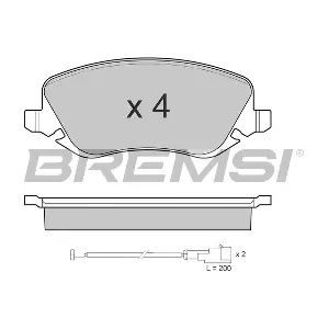 BREMSI BP3023