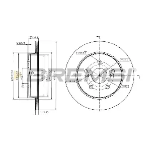 BREMSI CD8643S
