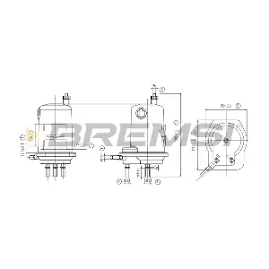 BREMSI FE0786