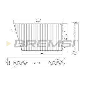 BREMSI FC0502
