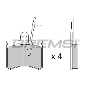 BREMSI BP2161