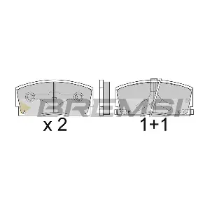 BP2437 BREMSI