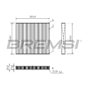 BREMSI FC0941