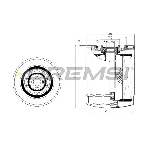 BREMSI FL0297