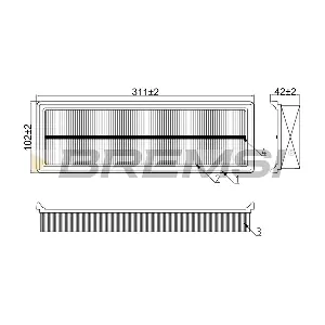 FA0615 BREMSI