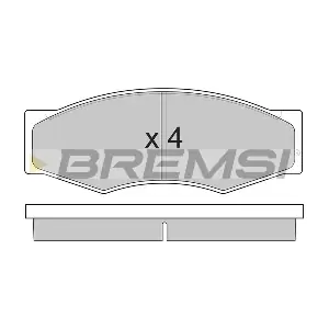 BREMSI BP2302