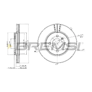 BREMSI CD6182V