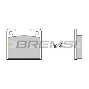 BREMSI BP2019