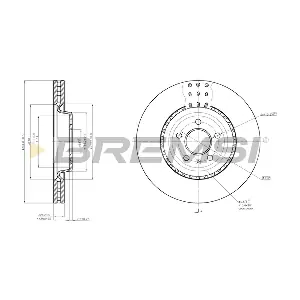 BREMSI CD7997V