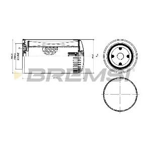 BREMSI FL1429