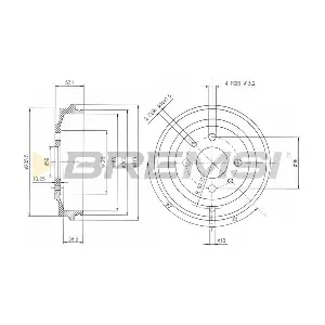 BREMSI CR5268