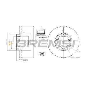 CD5261V BREMSI