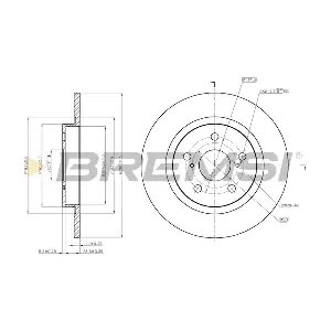CD7755S BREMSI