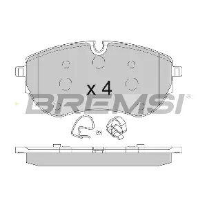 BREMSI BP3849