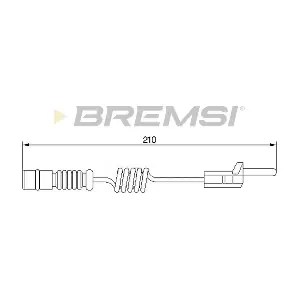 BREMSI WI0565