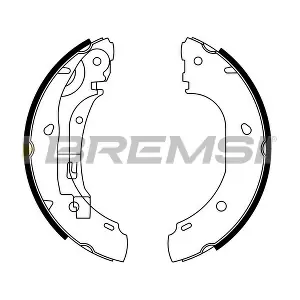 BREMSI GF0186