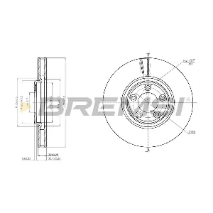BREMSI CD7648V