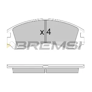 BREMSI BP2953