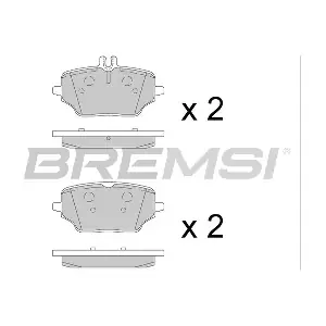 BREMSI BP3879